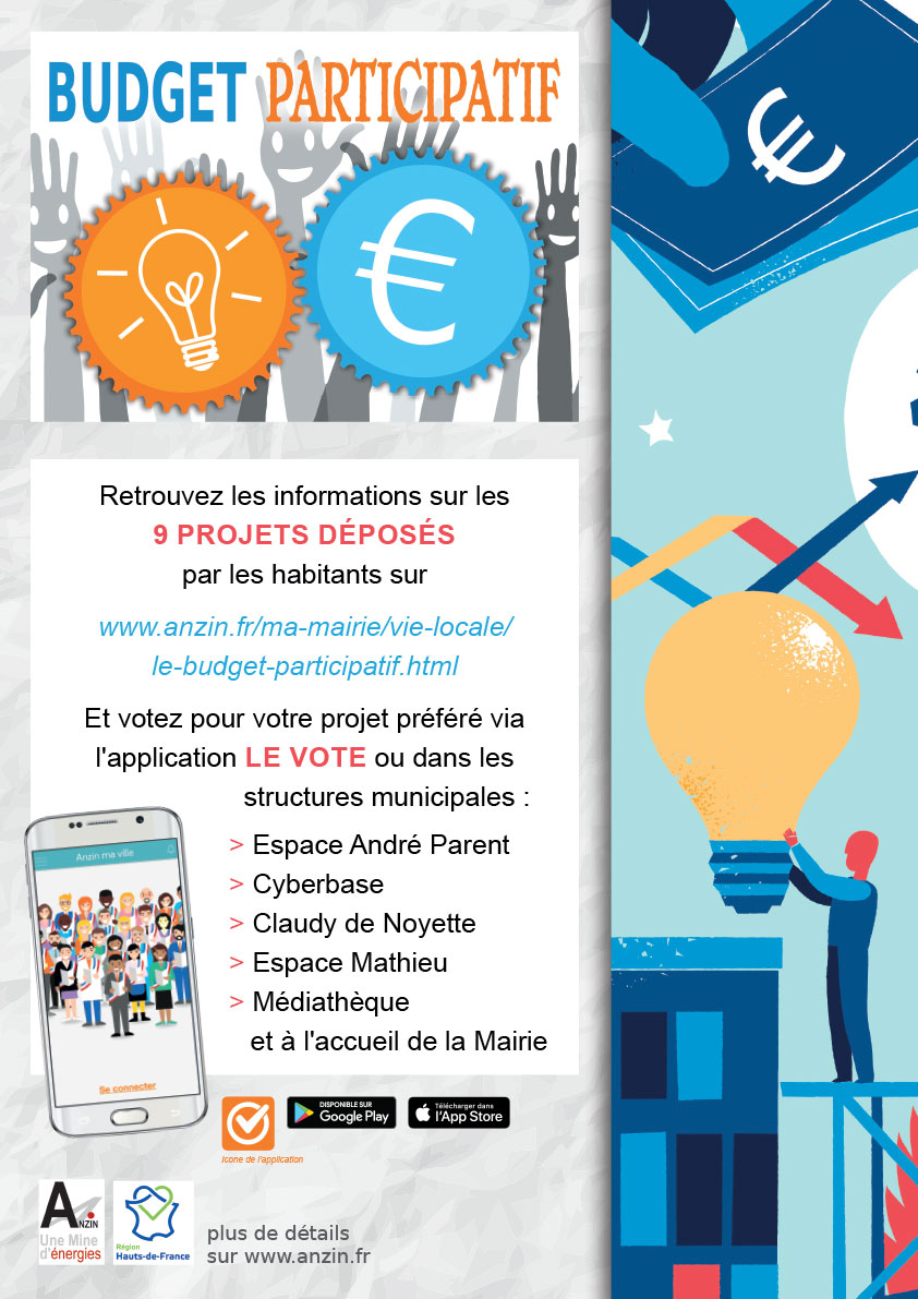 budget participatif : Je vote !