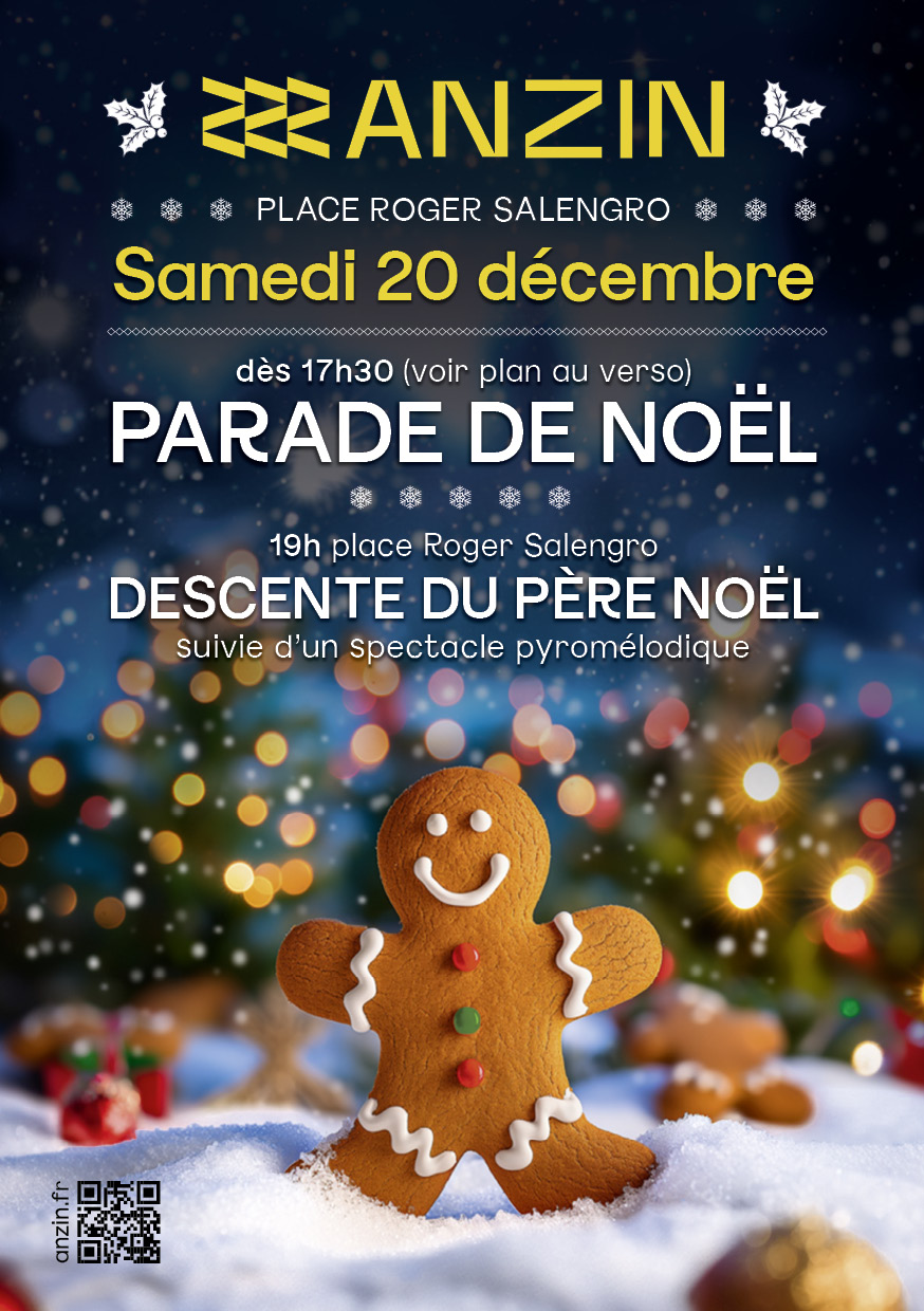 Parade et descente du Père Noël