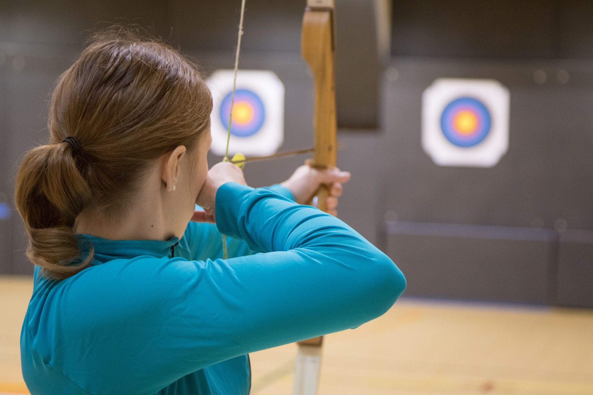Compétition indoor de tir à l'arc