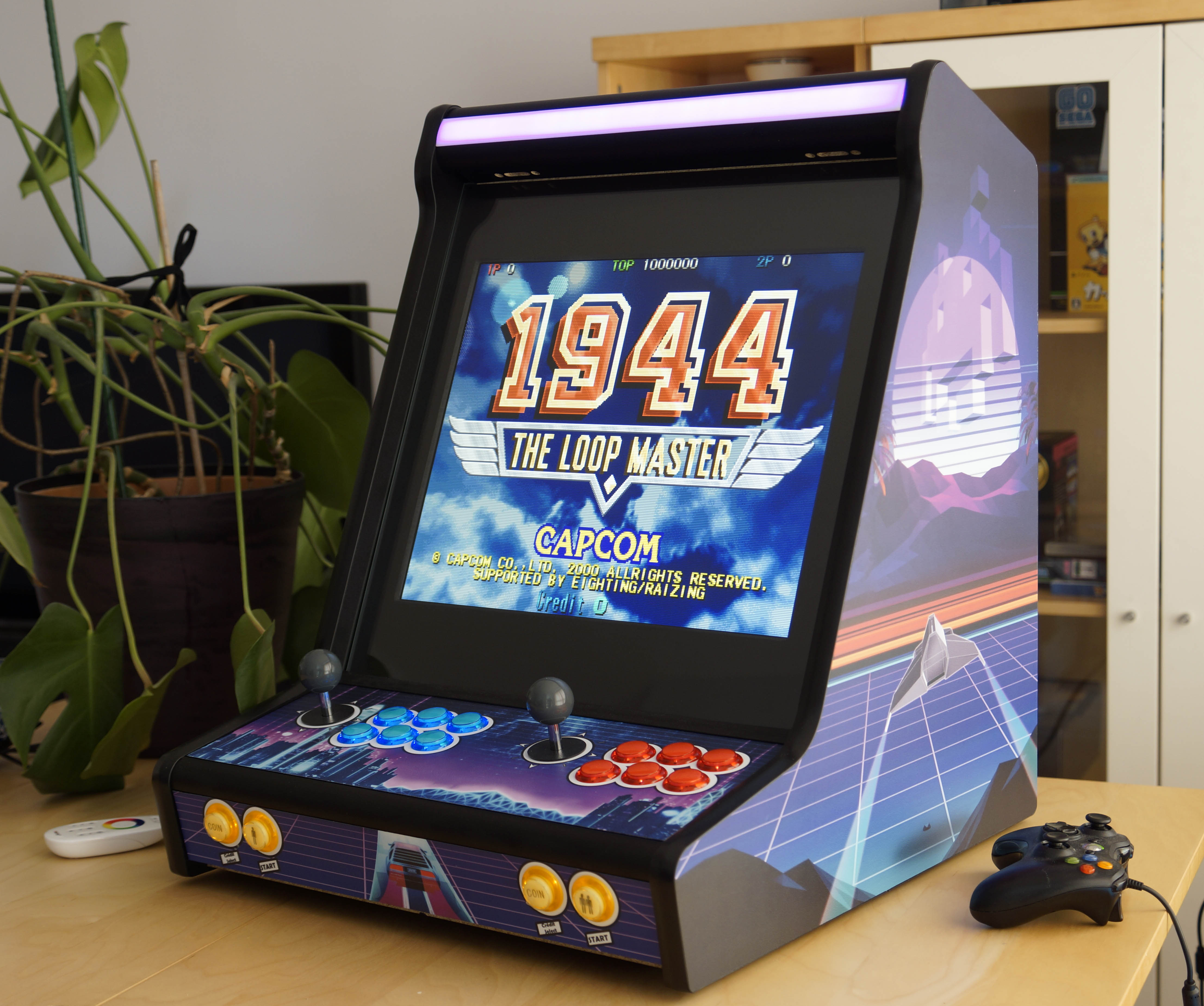 Montage d'une borne d'arcade