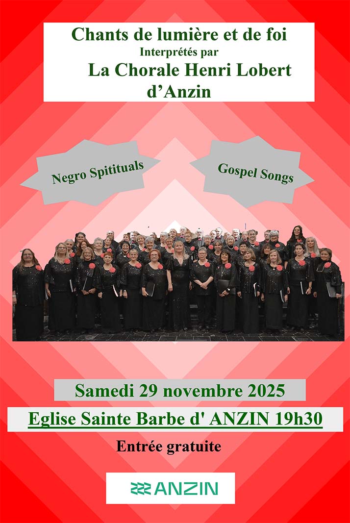 Concert de Noël par la chorale Henri Lobert 
