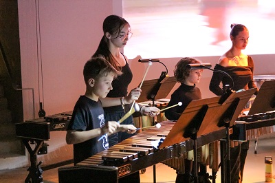 Audition des classes de percussions