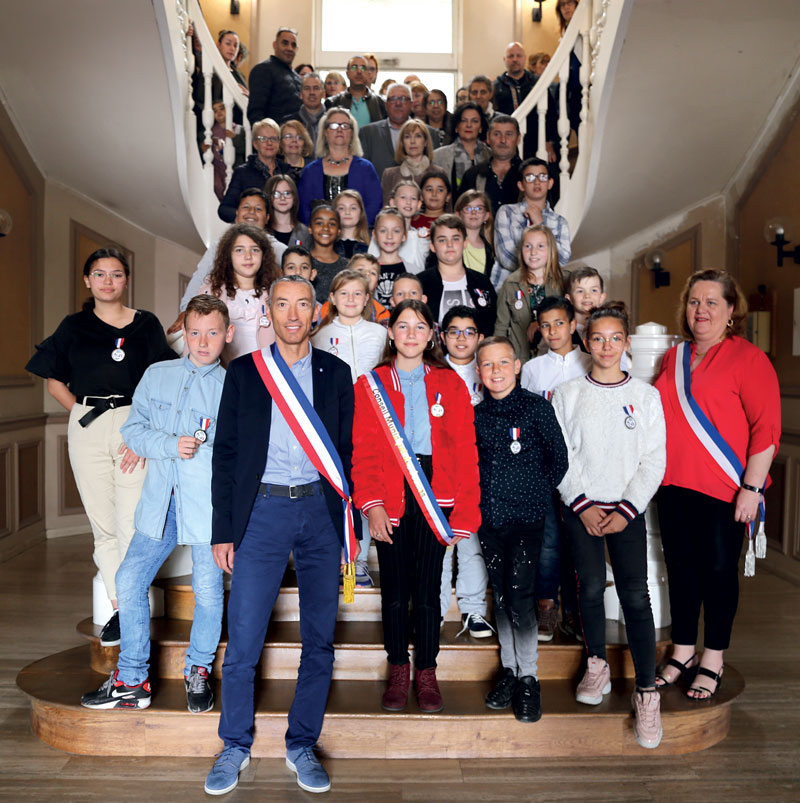 Le CMJ actuel, élu en 2019.